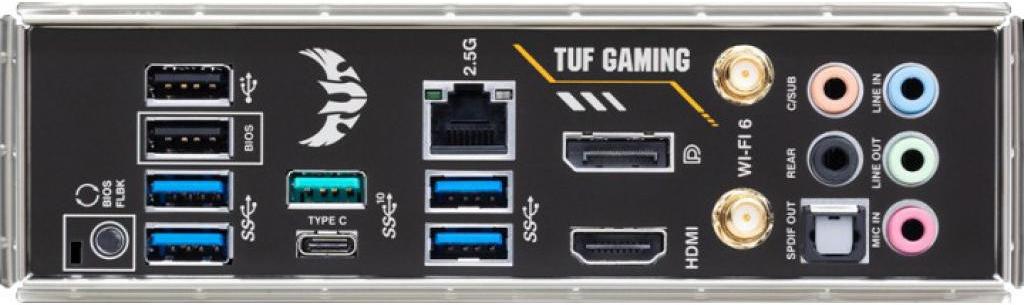 

Материнская плата ASUS TUF GAMING B550-PLUS WI-FI, TUF GAMING B550-PLUS WI-FI