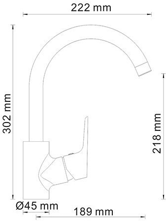 

Смеситель Wasserkraft Lippe 4507