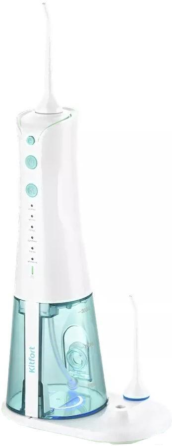 

Ирригатор Kitfort КТ-2925-3 белый/бирюзовый