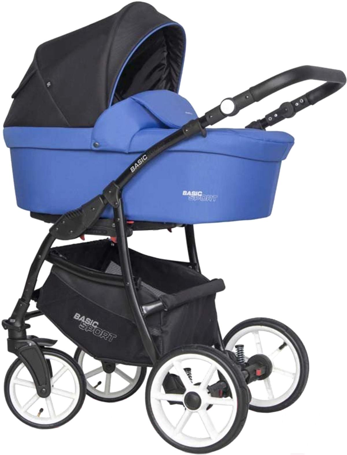 

Детская универсальная коляска 2в1 Riko BASIC SPORT 05 Raicing Blue [140006], Basic Sport 2в1