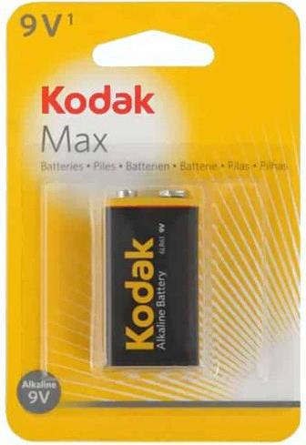 

Батарейка Kodak Б0005130, Батарейка Kodak MAX 6LR61-1BL Б0005130