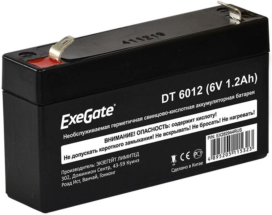 

Аккумулятор для ИБП ExeGate DT 6012 [EX282944RUS], DT 6012