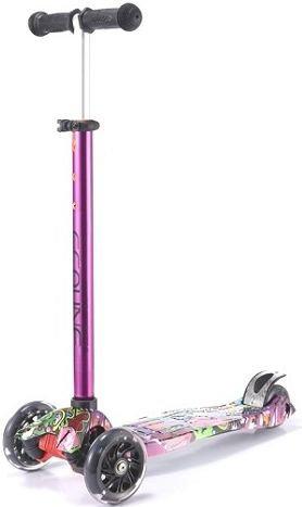 

Самокат Amigo Riley WT Pink/Graffiti, Riley WT