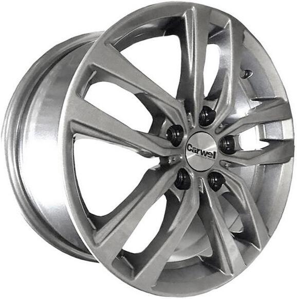 

Автомобильные диски Carwel Negito 16 6 5x114.3 43 67.1 SB / Насыщенный серебристый металлик