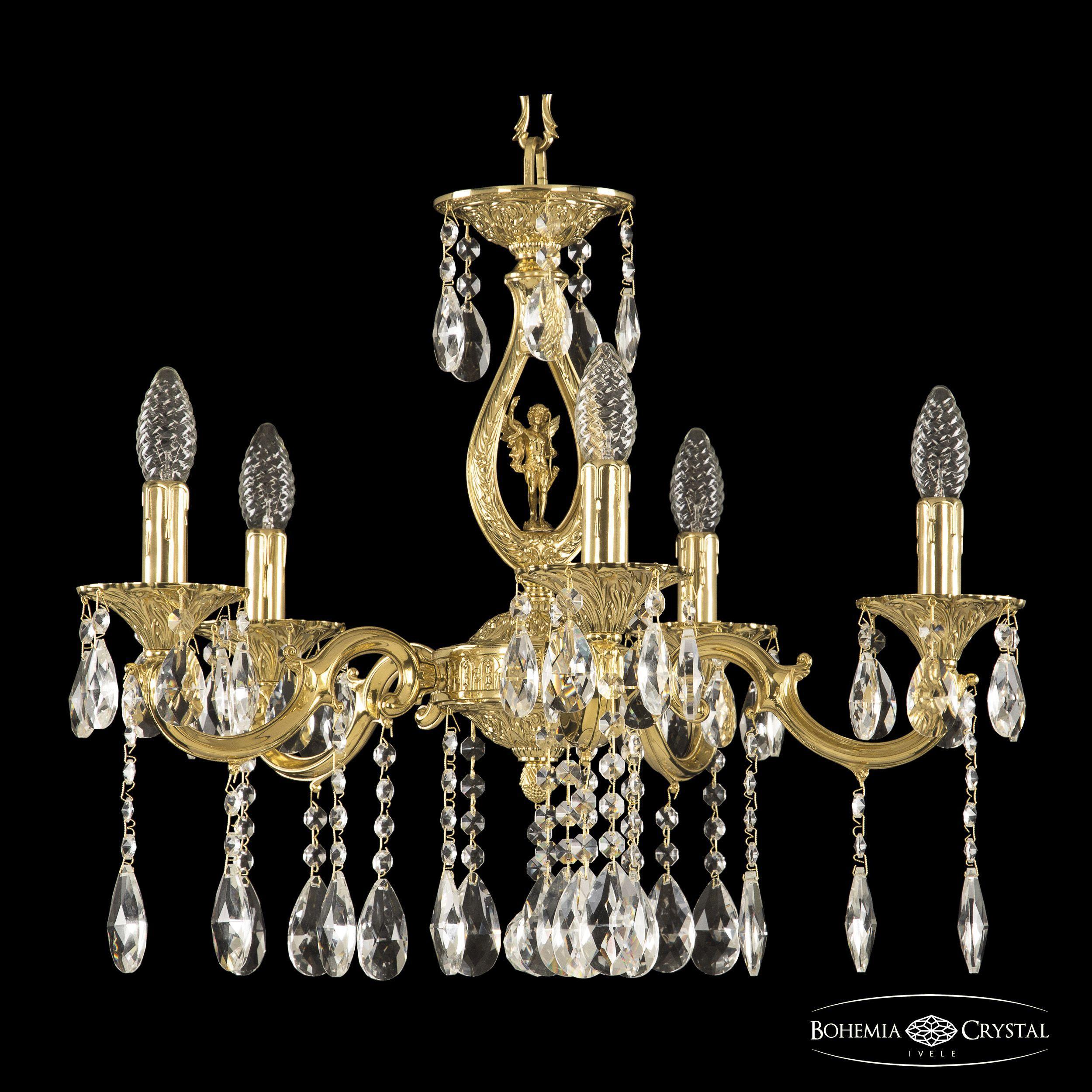 

Подвесная люстра Bohemia Ivele Crystal 72401/5/175 A G FA5S
