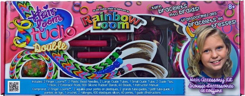 

Набор для творчества Rainbow Loom для волос Хэа Лум Даб [R0054B], для волос Хэа Лум Даб