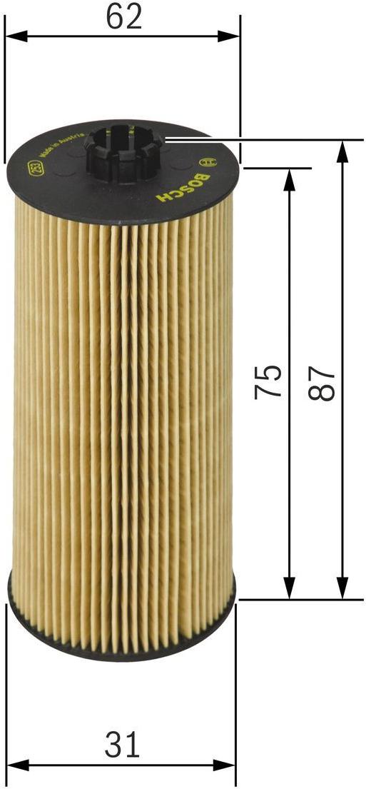 

Фильтр масляной Bosch F026407015, F026407015