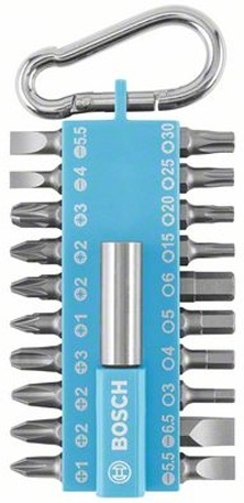 

Набор бит с карабином Bosch 2607002822