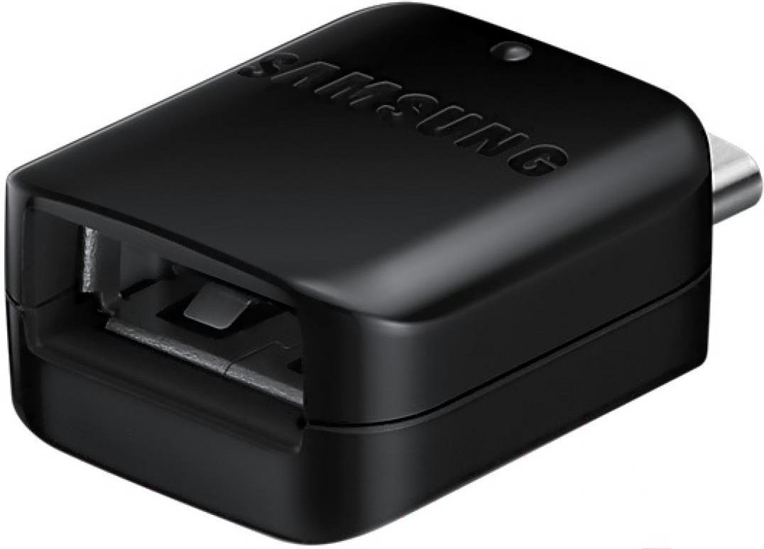 

Адаптер Samsung EE-UN930BBRGRU (черный), OTG USB Type-C - USB