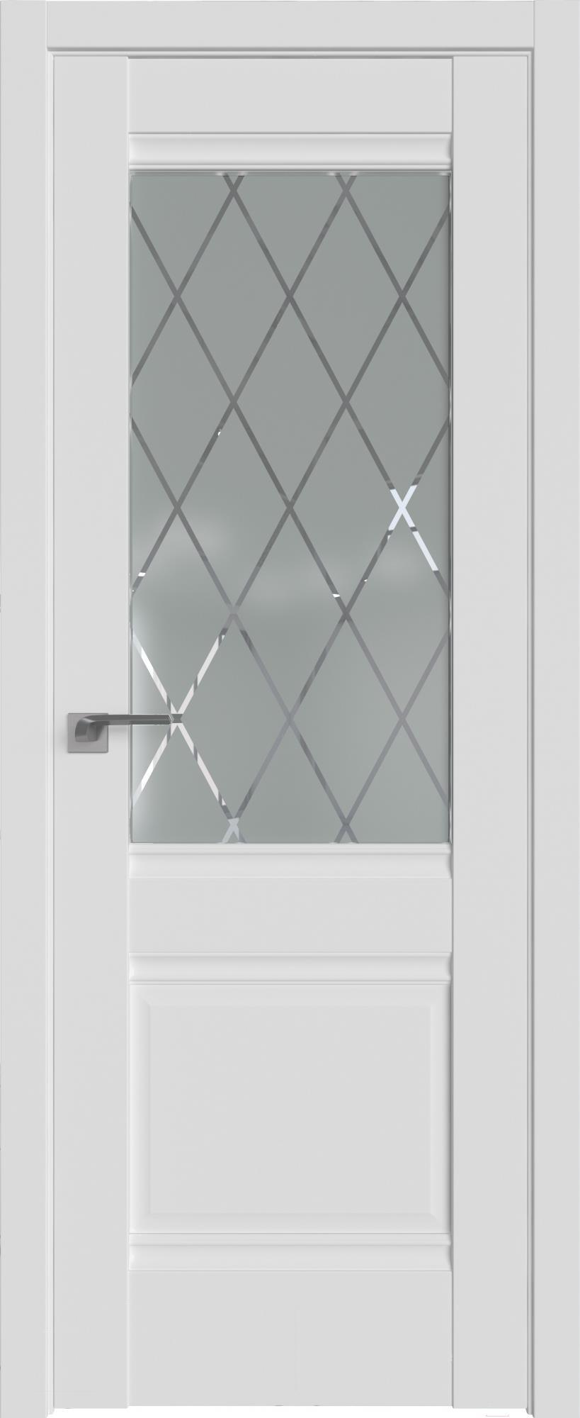 

Межкомнатная дверь ProfilDoors Классика 2U 70x200 аляска/ромб