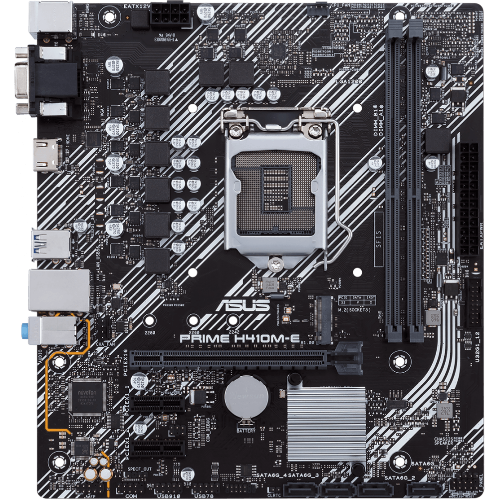 

Материнская плата ASUS Prime H410M-E/CSM, Prime H410M-E/CSM