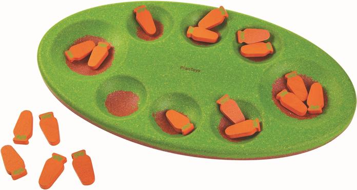 

Развивающая игра Plan Toys Манкала Морковки [4623], Манкала Морковки