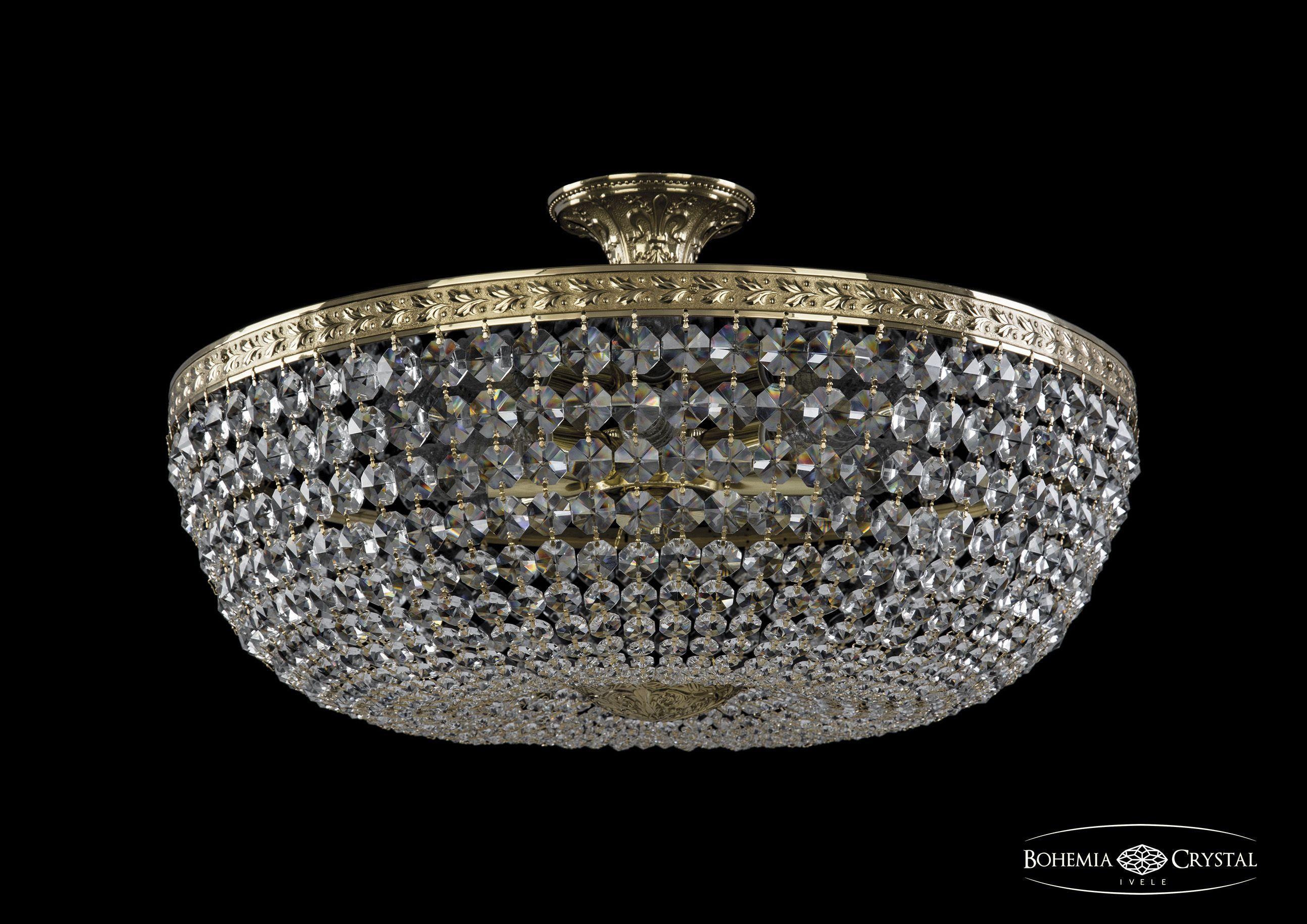

Люстра на штанге Bohemia Ivele Crystal 19111/55IV G