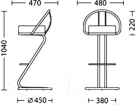 

Стул Nowy Styl Zeta Plus Hoker Chrome V-4, Zeta Plus Hoker Chrome V-4