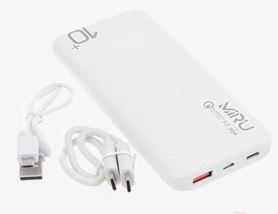 

Портативное зарядное устройство Miru 10000 mAh, 10000 mAh