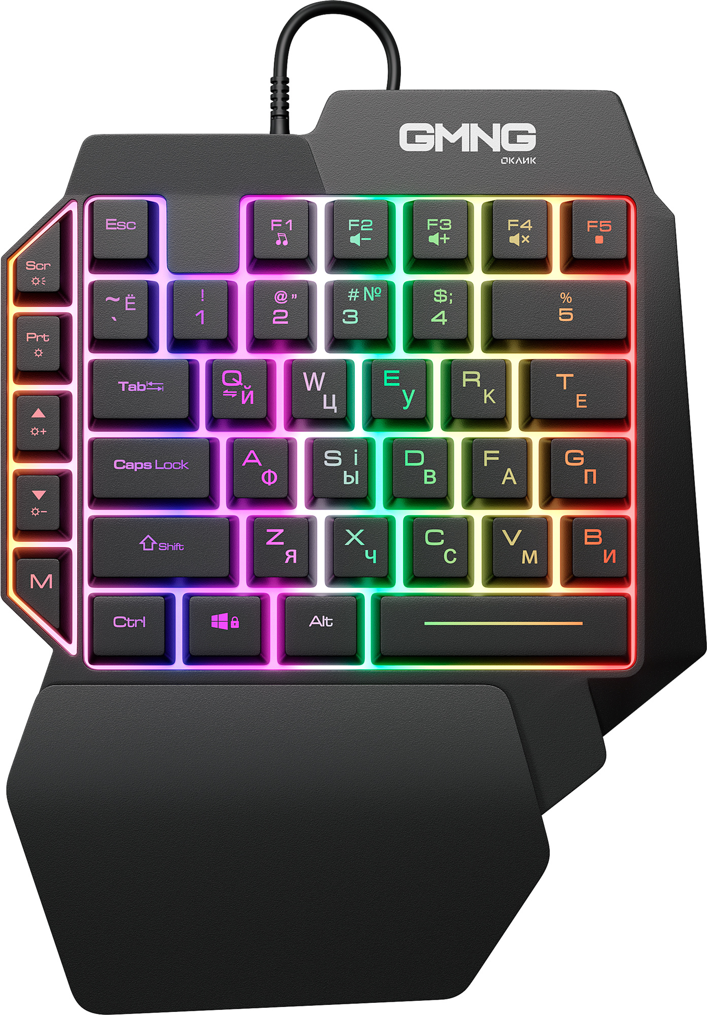 

Игровой блок Oklick GMNG 705GK черный (G501)