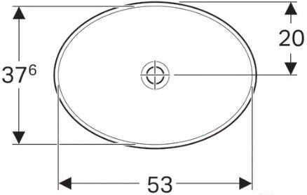 

Умывальник Geberit VariFom 50x40 [500.711.01.2], VariFom 50x40