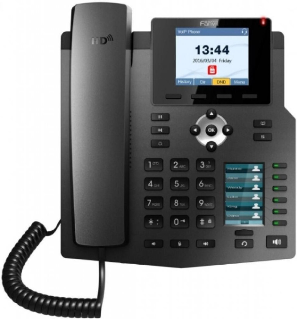 

IP-телефония FANVIL X4G черный, IP-телефон Fanvil X4G