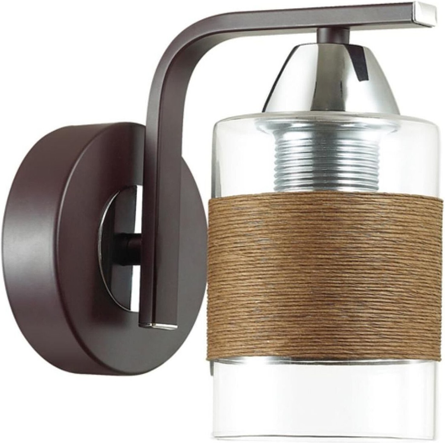 

Бра LUMION 3030/1W LN19 129 хром/кофе/стекло/декор.тесьма Бра E27 1*60W 220V FILLA, Бра Lumion 3030/1W LN19 129 хром/кофе/стекло/декор.тесьма Бра E27 1*60W 220V FILLA