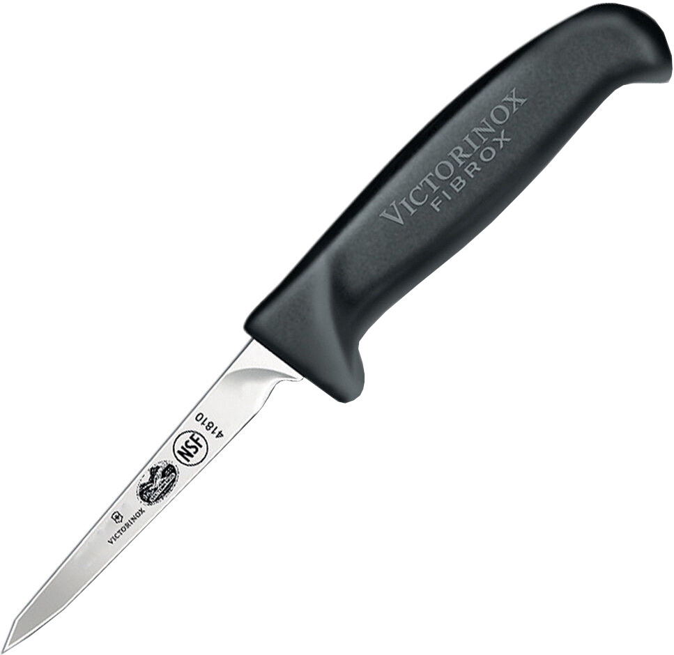 

Кухонный нож Victorinox Fibrox разделочный для птицы 110мм черный [5.5903.11], Кухонный нож Victorinox Fibrox 5.5903.11