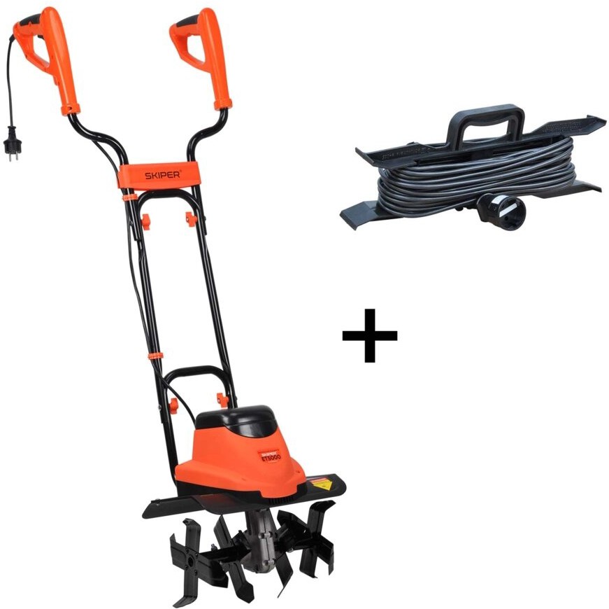 

Культиватор электрический Skiper ET5000 + Удлинитель У10-065