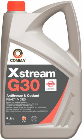 

Антифриз Comma Xstream G30 5л красный (XSM5L)