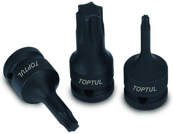 

Головка ударная слесарная Toptul 3/4" 105мм Torx T100 [KADA24A0], 3/4" 105мм Torx T100