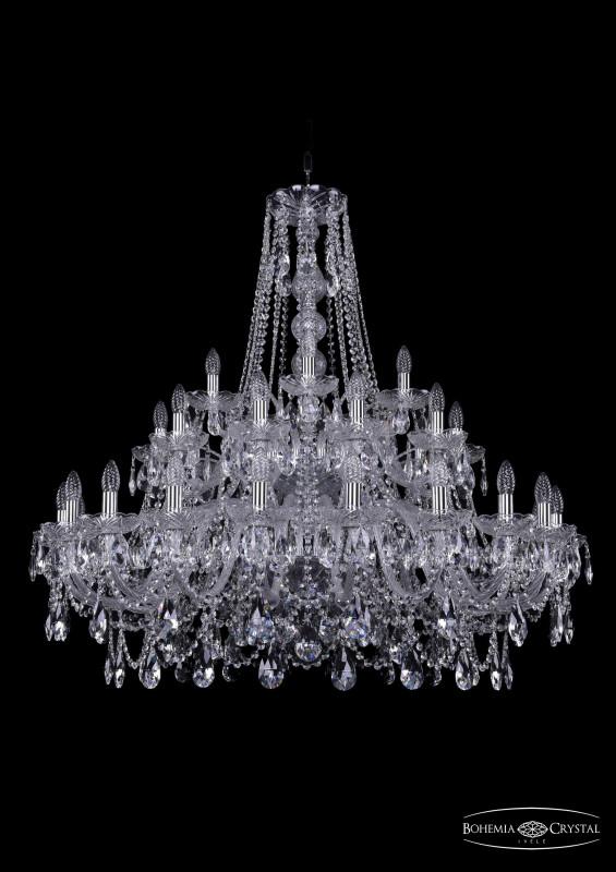 

Подвесная люстра Bohemia Ivele Crystal 1411/20+10+5/400/2d/Ni