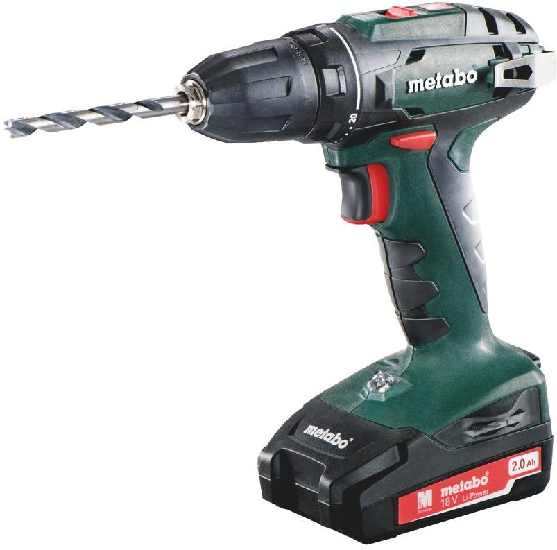 

Дрель-шуруповерт Metabo BS 18 Set [602207880], Электродрель Metabo BS 18 Set 602207880