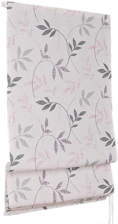 

Римская штора Delfa Мини Flora СШД-01М-166/038 73x160 серый, Мини Flora СШД-01М-166/038 73x160