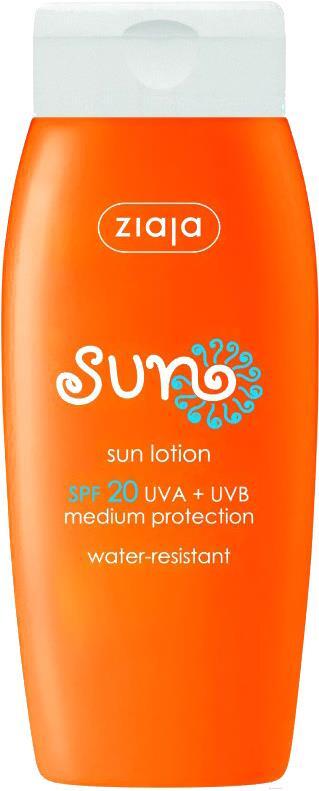

Лосьон солнцезащитный Ziaja Sun SPF20 (150мл), Лосьон солнцезащитный Ziaja Sun SPF20 150мл