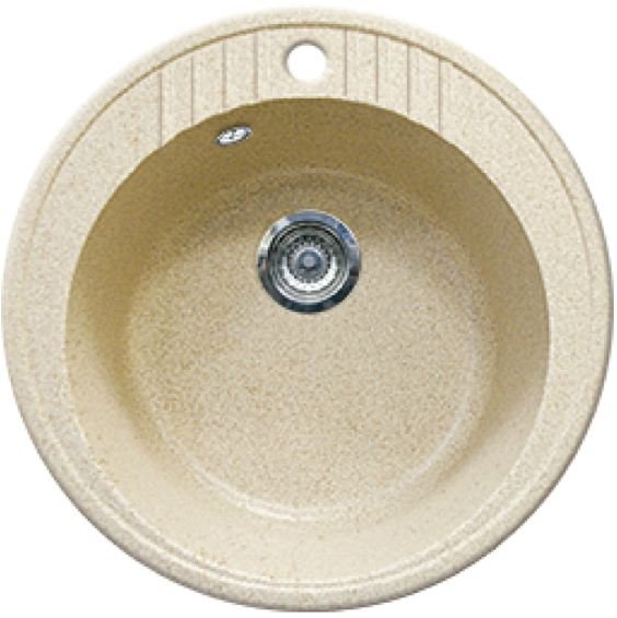 Gran-Stone GS-05 (бежевый 328) - фото Кухонная мойка Gran-Stone GS-05 (бежевый 328)