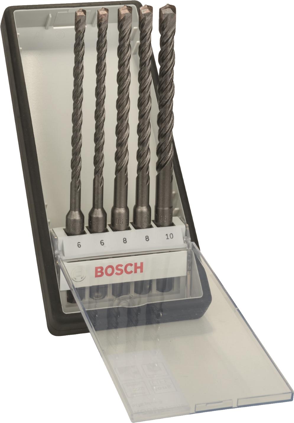 

Набор сверл Bosch Robust Line 6.0-10.0 мм 5 шт [2.607.019.928], Robust Line 6.0-10.0 мм 5 шт