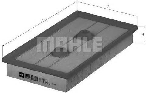 

Фильтр воздушный Knecht/Mahle LX1643, LX1643