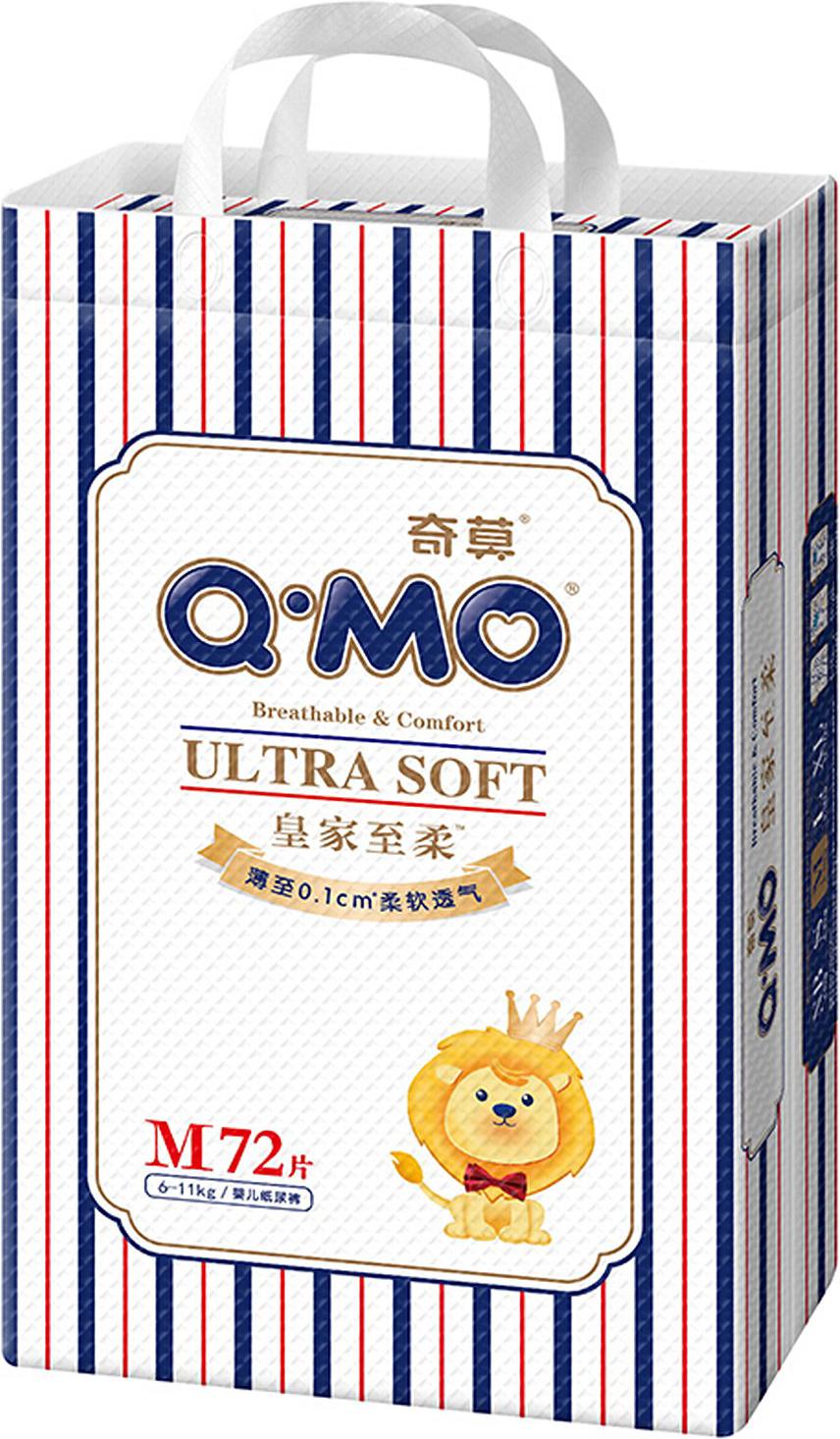 

Детские подгузники Q-MO Ultra Soft M (6-11 кг) 72 шт [M8372], Ultra Soft M (6-11 кг) 72 шт