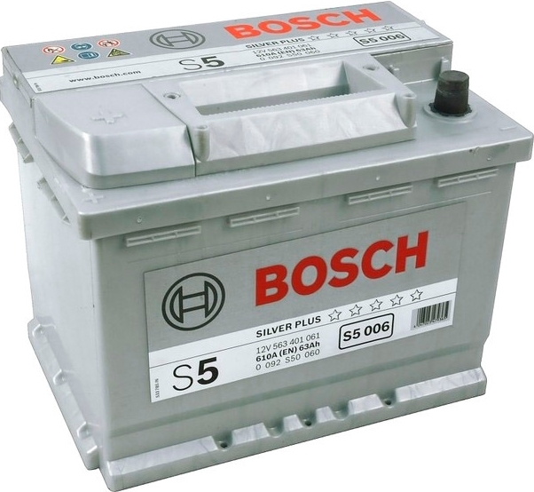 

Автомобильный аккумулятор Bosch S5 092 S50 060 / 0092S50060 (63 А/ч), Аккумулятор Bosch S5 092 S50 060 63 А/ч 0092S50060