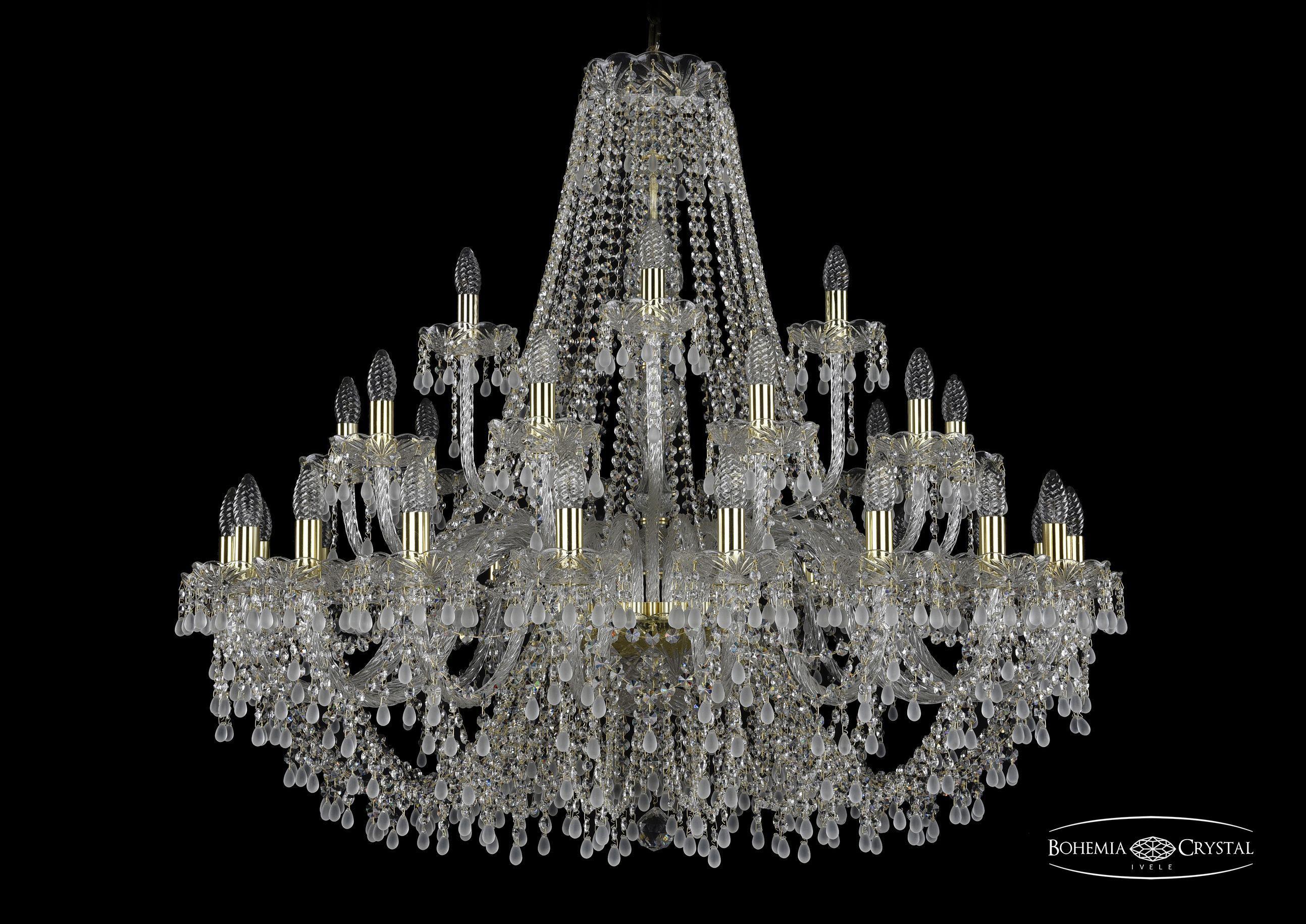 

Подвесная люстра Bohemia Ivele Crystal 1410/20+10+5/400/G/V0300