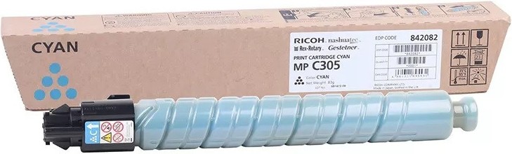 

Картридж Ricoh MP C305 Cyan [842082], Картридж Ricoh MP C305 842082 Cyan