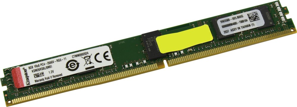 

Оперативная память Kingston 8GB DDR4 PC4-21300 (KSM26RS8L/8MEI)