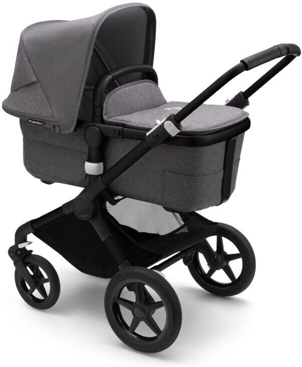 

Коляска Bugaboo Fox3 black/grey melange 2в1