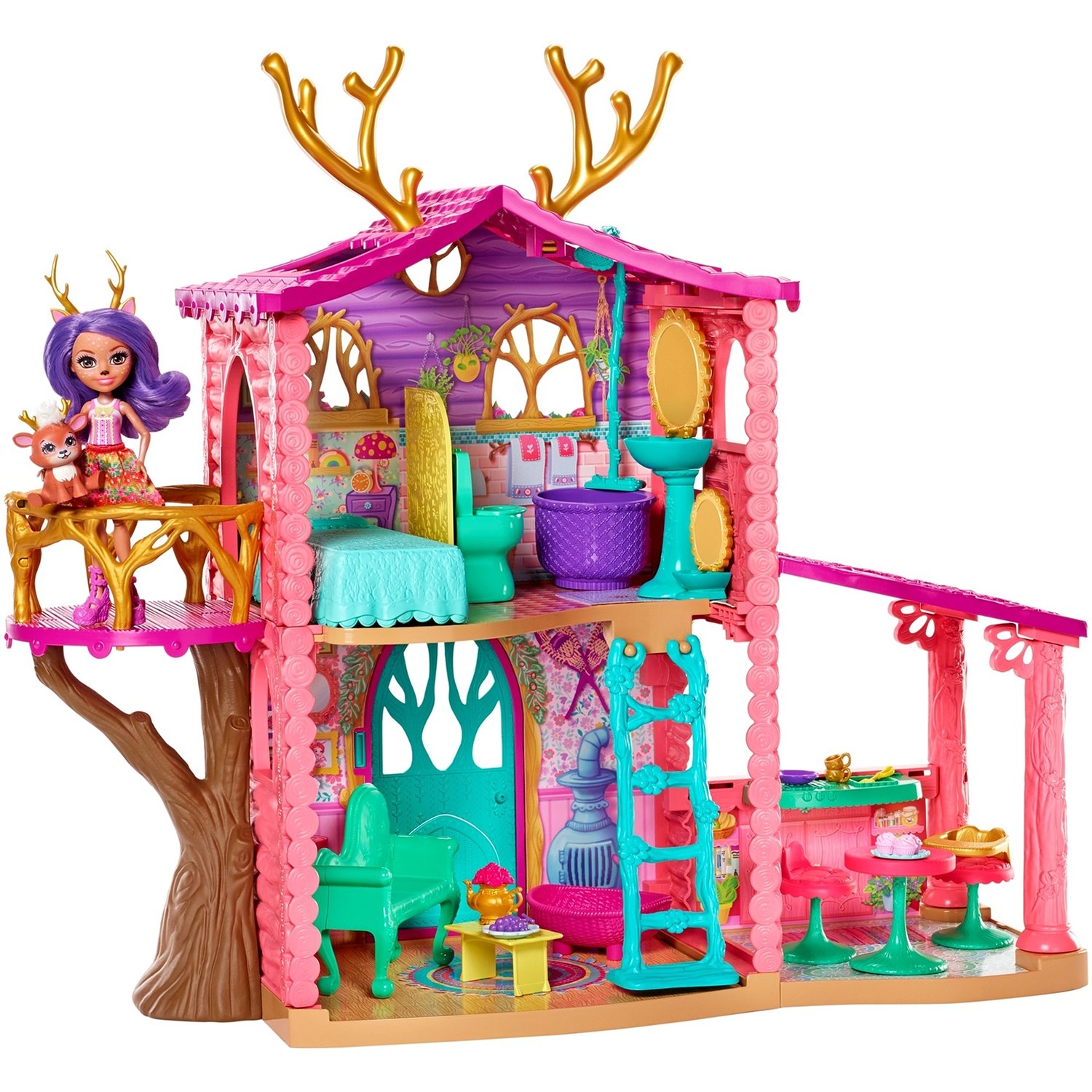 

Игрушка Mattel Домик Данессы Оленни [FRH50]