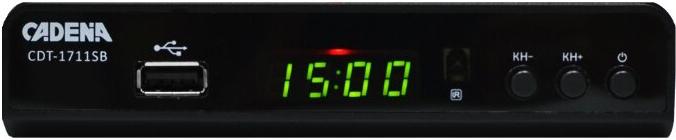 

AV-ресивер NAD Cadena CDT-1711SB DVB-T2, CDT-1711SB