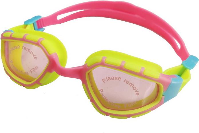 

Очки для плавания Alpha Caprice JR-G6200 Yellow/Pink/Aqua, JR-G6200