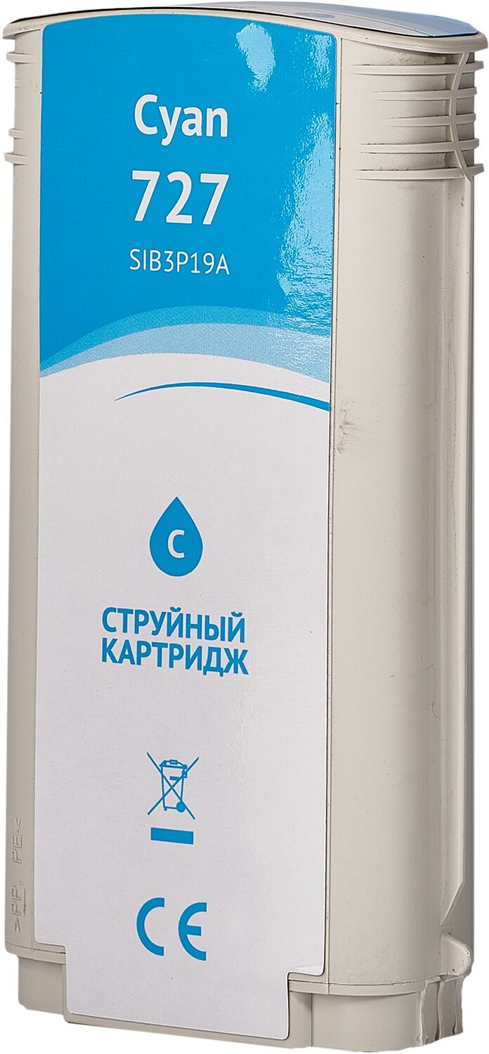 

Картридж струйный Sakura Printing B3P19A №727 Cyan (SIB3P19A)