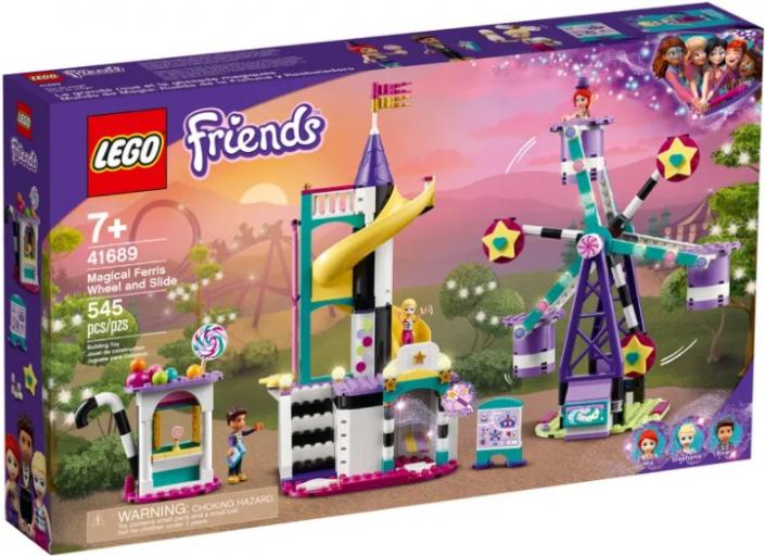 

Конструктор LEGO FRIENDS Волшебное колесо обозрения и горка [41689], Конструктор LEGO FRIENDS Волшебное колесо обозрения и горка 41689