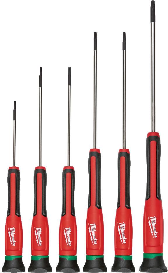 

Набор отверток Milwaukee Screwdrivers TORX (6 шт) [4932471870], Набор отверток Milwaukee Screwdrivers TORX (6 шт) 4932471870