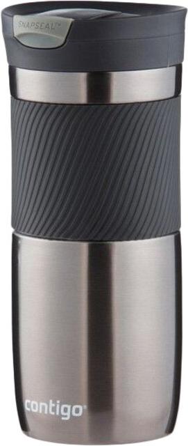 

Термокружка Contigo Byron 16 OZ Gunmetal [2095560], Термокружка Contigo Byron 0.47 л (серебристый)