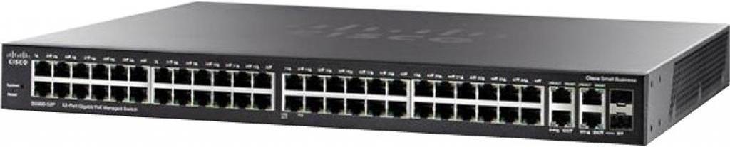 

Коммутатор Cisco SG350-52MP-K9-EU, SG350-52MP-K9-EU