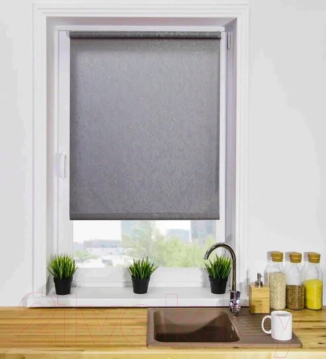 

Рулонная штора Lm Decor Жаккард 66-05 48x160, Рулонная штора Lm Decor Жаккард LM 66-05 48x160
