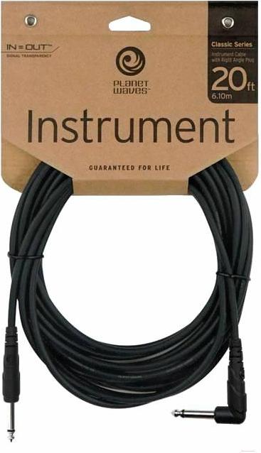 

Кабель гитарный PLANET Waves PW-CGTRA-20, Waves PW-CGTRA-20